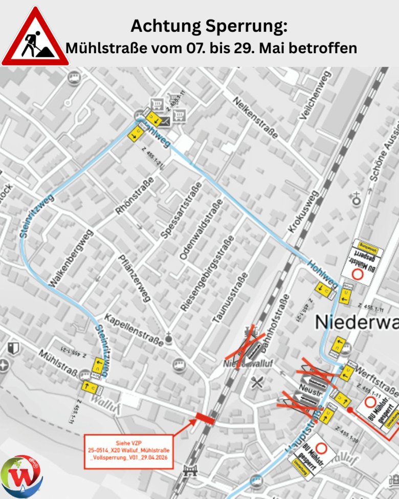 Sperrung Mühlstraße_Mai 2026 - 1