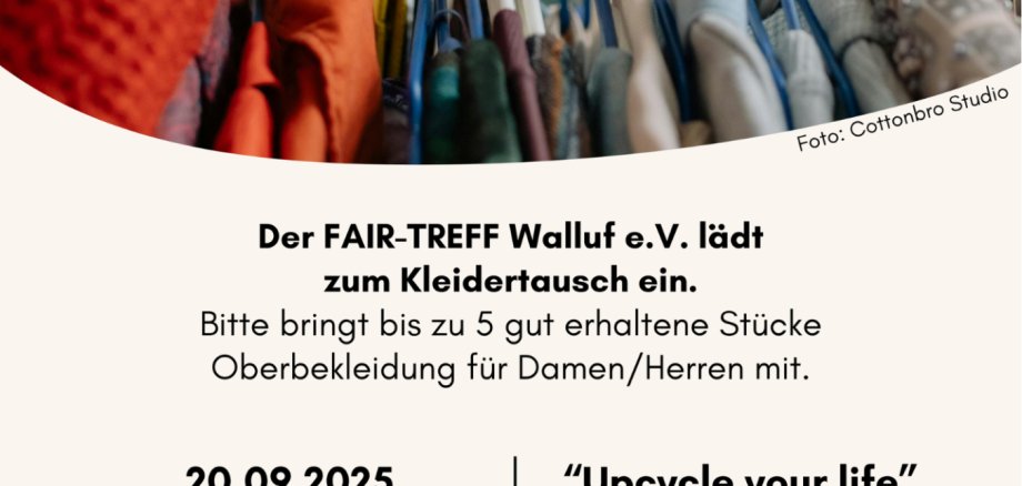 Flyer Kleidertausch (A5) - 1