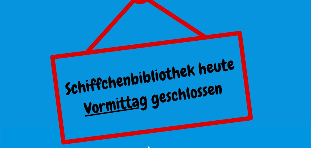 Bücherei geschlossen wegen Wetter_Insta - 1 Bücherei geschlossen wegen Wetter_Insta - 1